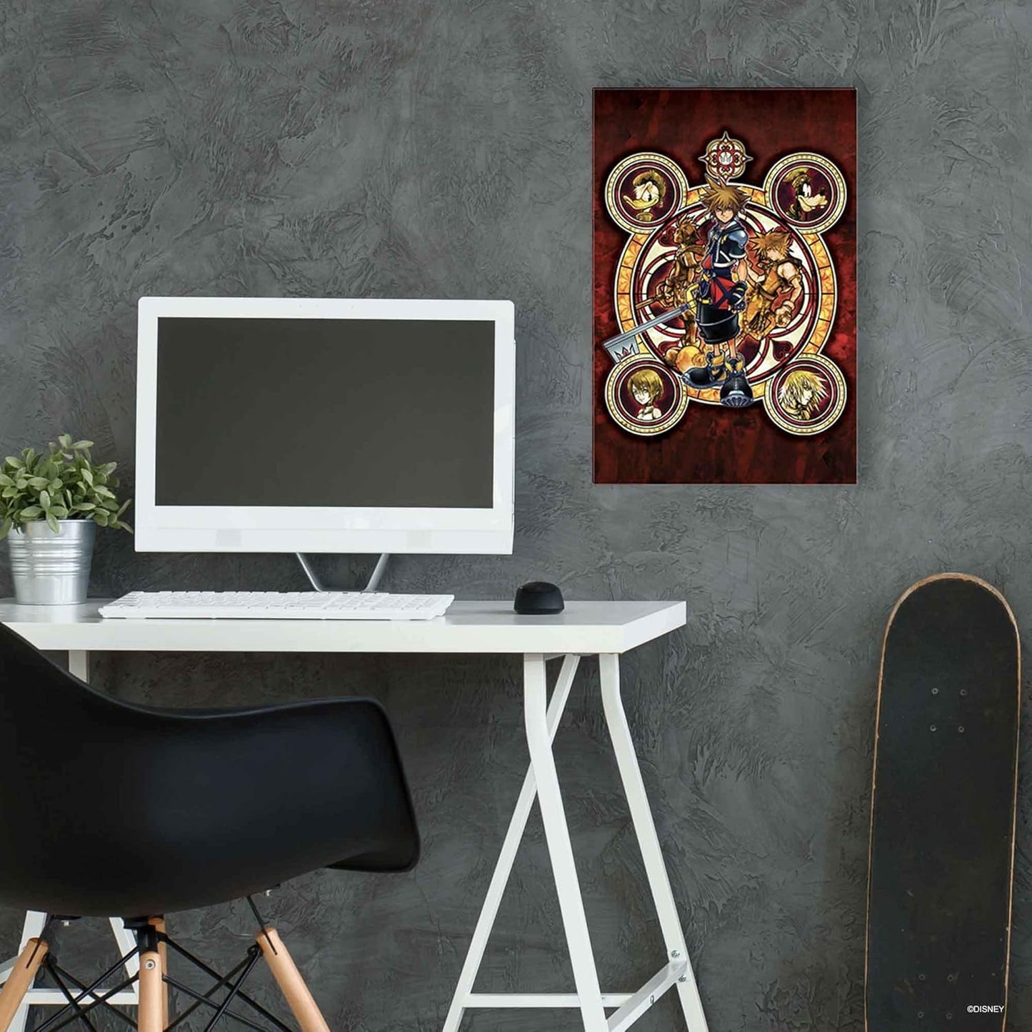 Kingdom Hearts Art Print on Gallery Wrapped Canvas - Disney, Open Road Brands