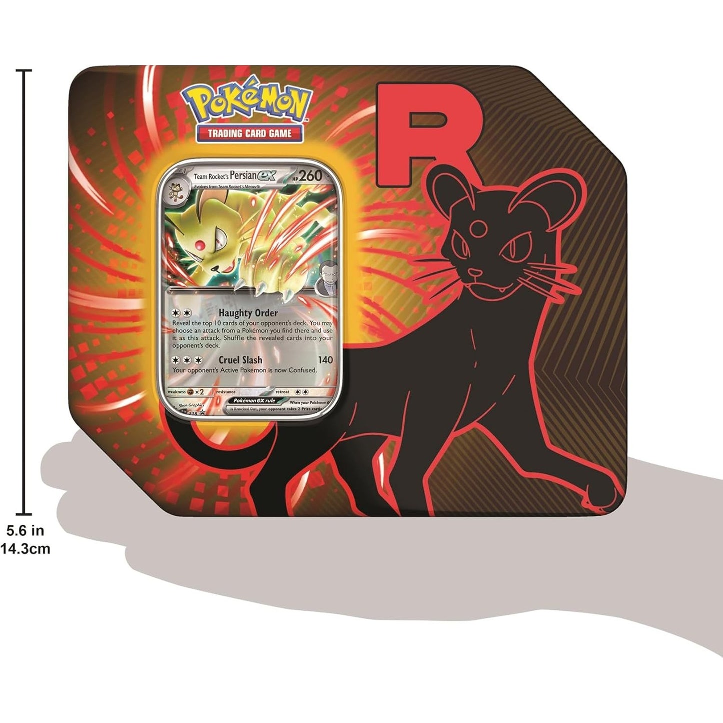 Pokemon TCG: Team Rocket Tin - Persian ex
