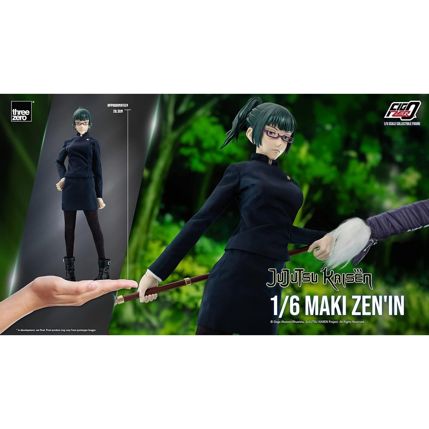 Jujutsu Kaisen Maki Zen'in 1/6 Scale Figure - threezero - FigZero