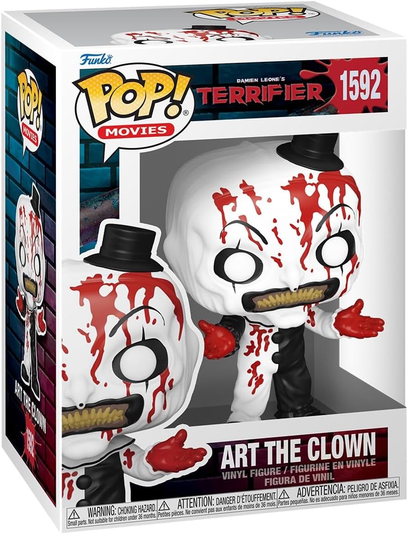 Damian Leone's Terrifier 2 Art the Clown Bloody Vinyl Figure - Funko - POP! #1592