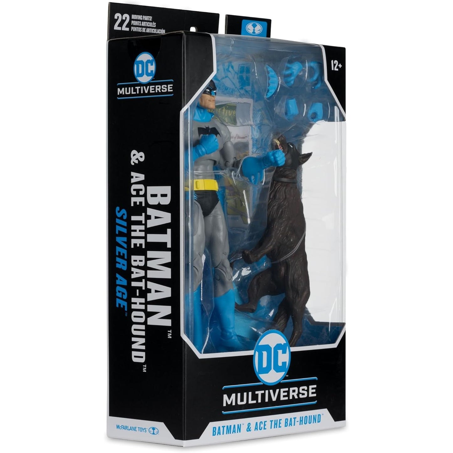 DC Comics Batman & Ace the Bat-Hound Silver Age Action Figure - McFarlane Toys - DC Multiverse