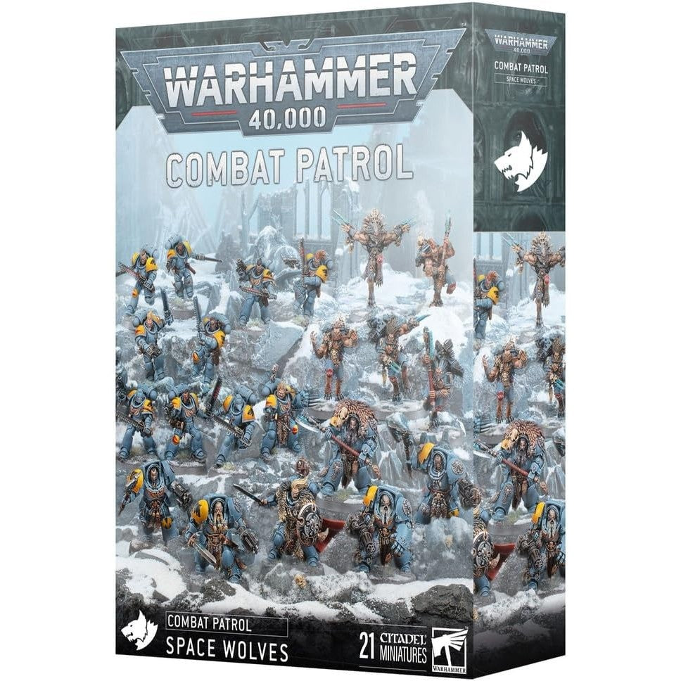 Warhammer 40,000 Space Wolves Combat Patrol - 21 Citadel Miniatures - Games Workshop