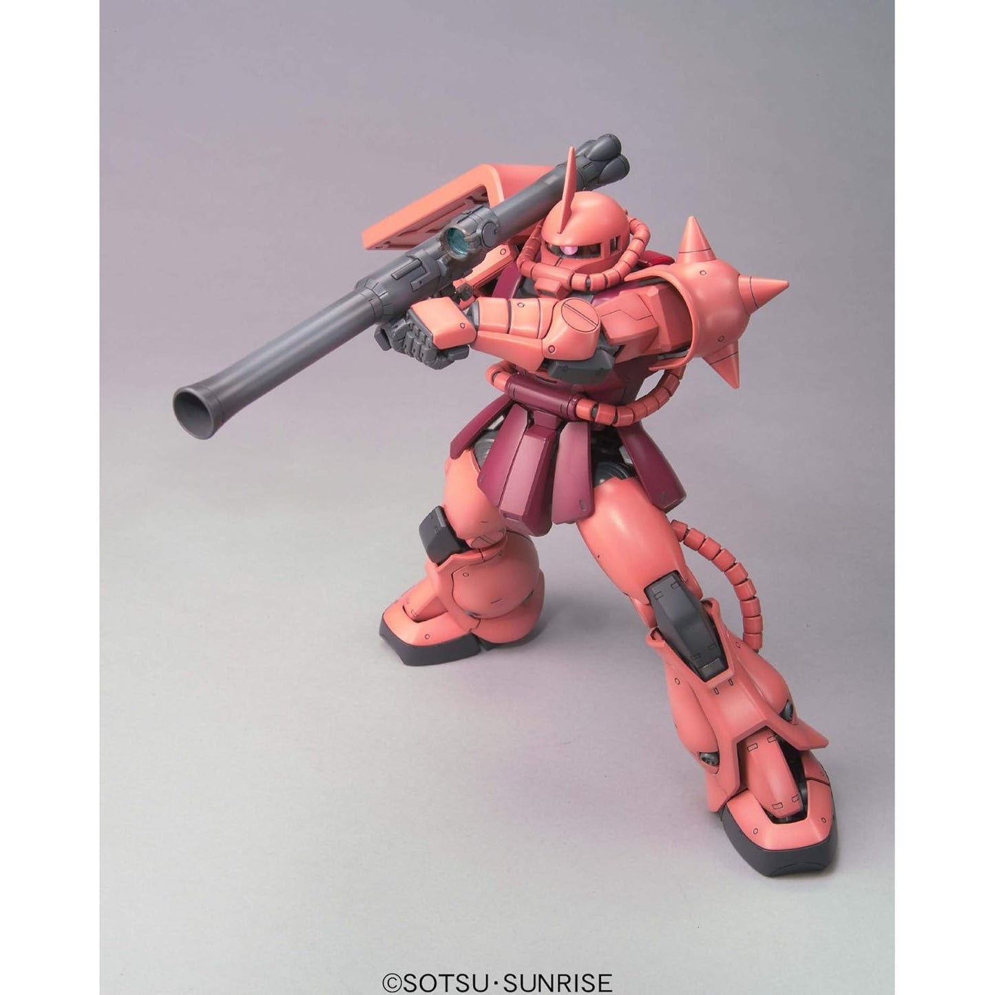 Mobile Suit Gundam Char's Zaku II Ver. 2.0 1/100 Scale Model Kit - Bandai Spirits - Gunpla MG Master Grade