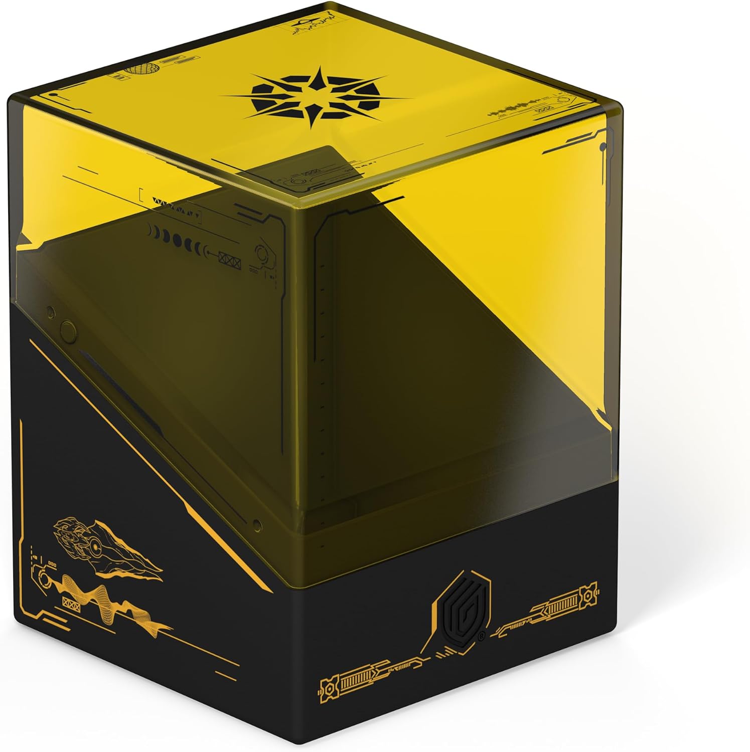 Magic: The Gathering Edge of Eternities Eumidians Boulder 100+ Deck Box -  Holds 100 Double-Sleeved Cards