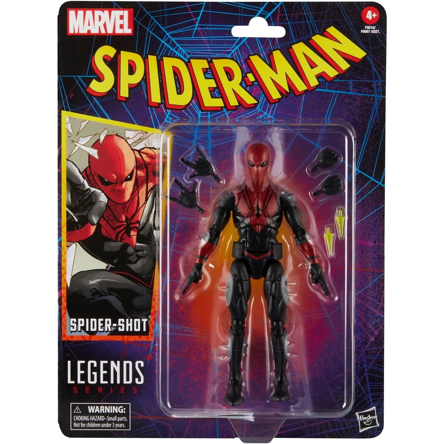 What If? Spider-Man vs. Wolverine Spider-Shot Action Figure - Hasbro - Marvel Legends