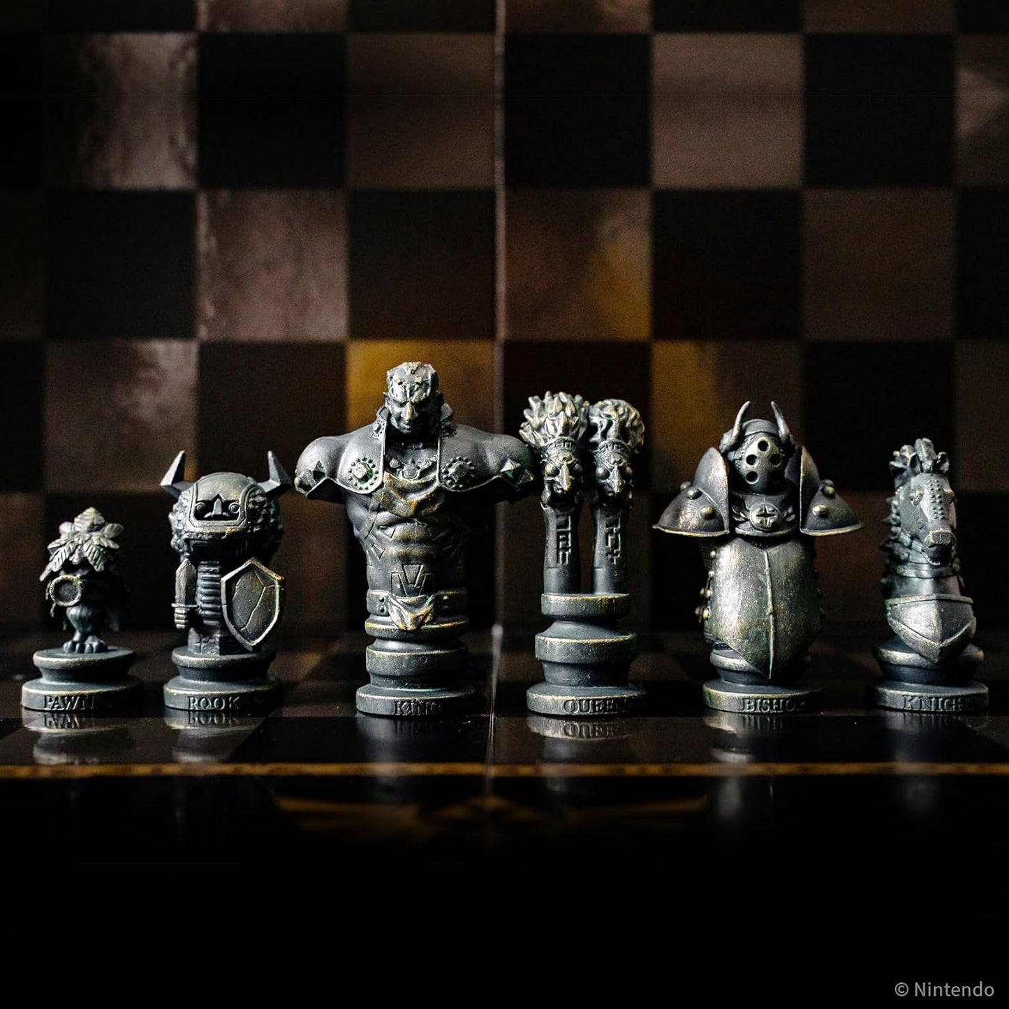 The Legend of Zelda Link vs. Ganondorf Chess Set - 32 Pieces, USAopoly - Officially Licensed by Nintendo