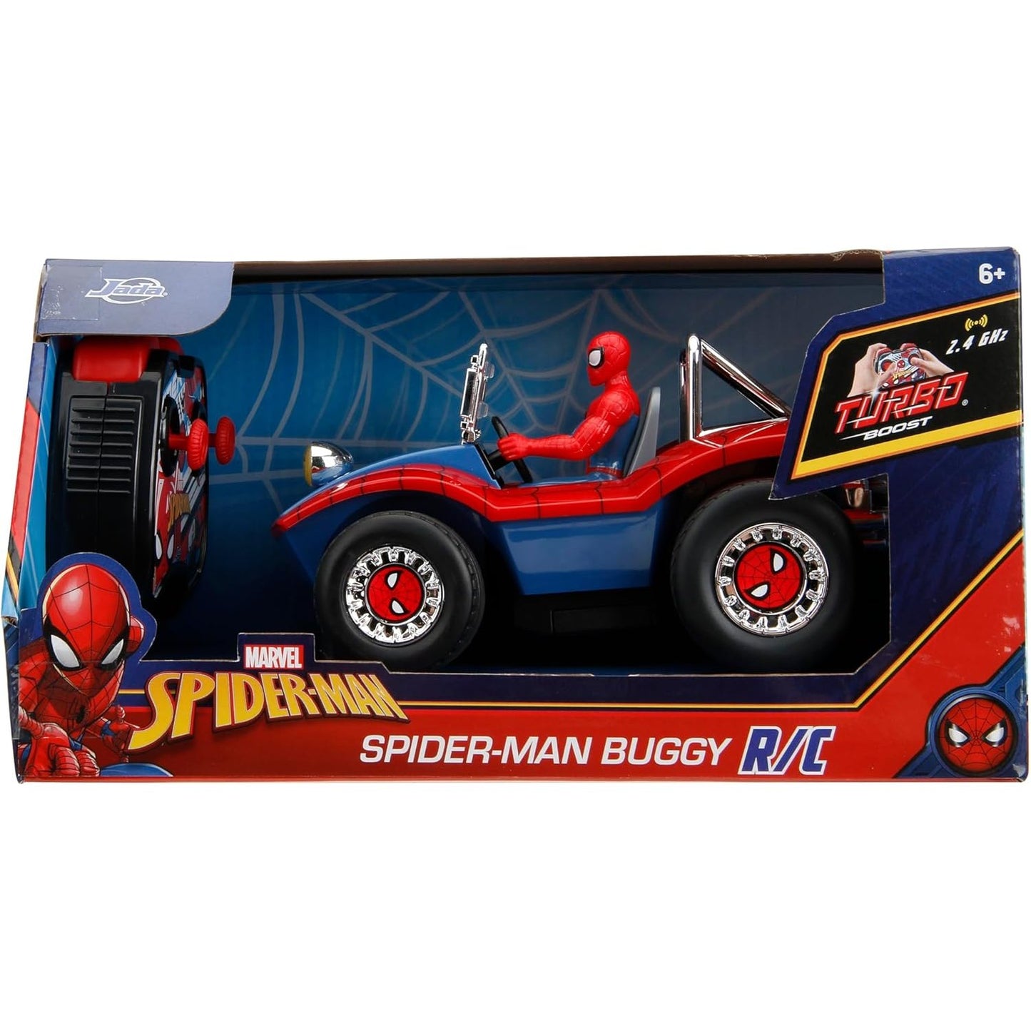 Spider-Man Buggy 1/24 Scale RC Car - Jada Toys
