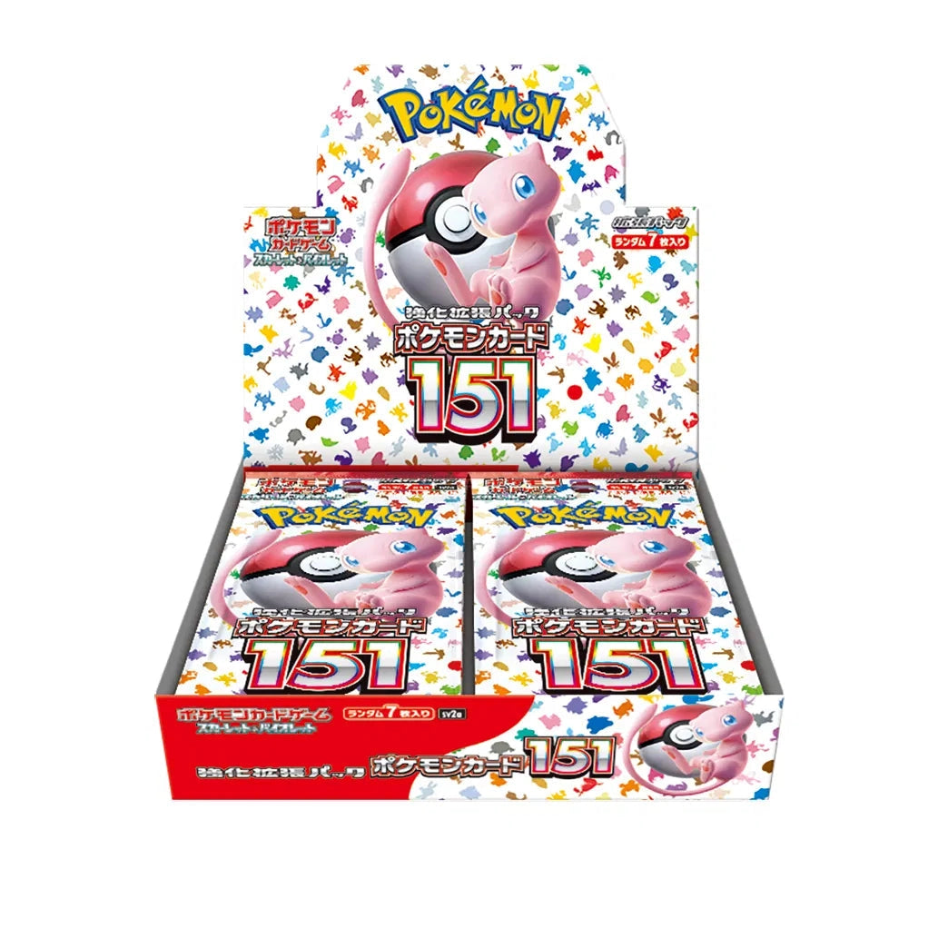 Pokemon TCG Scarlet & Violet 151 Booster Pack sv2a - 7 Cards, Japanese