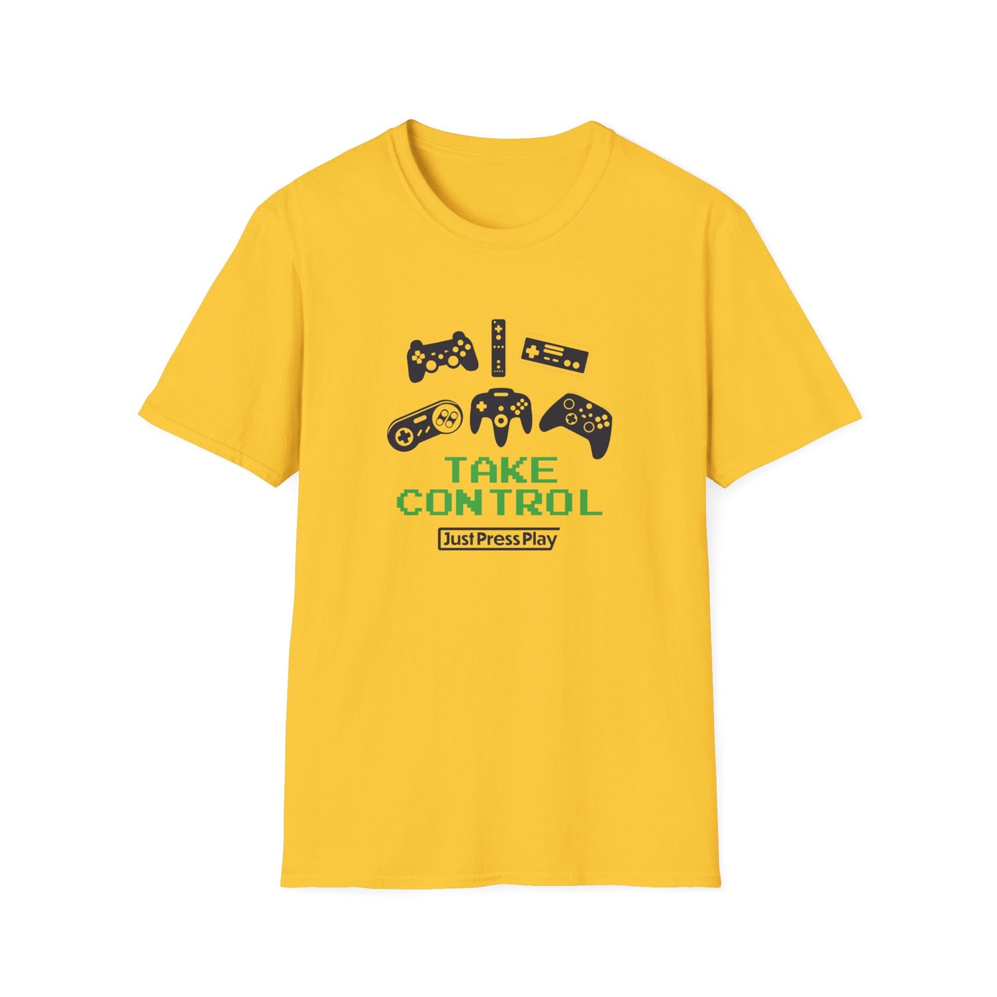 Just Press Play Unisex Softstyle T-Shirt - Control