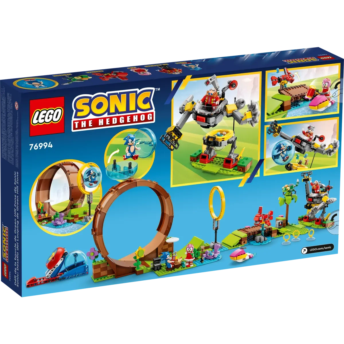 LEGO Sonic's Green Hill Zone Loop Challenge 76994