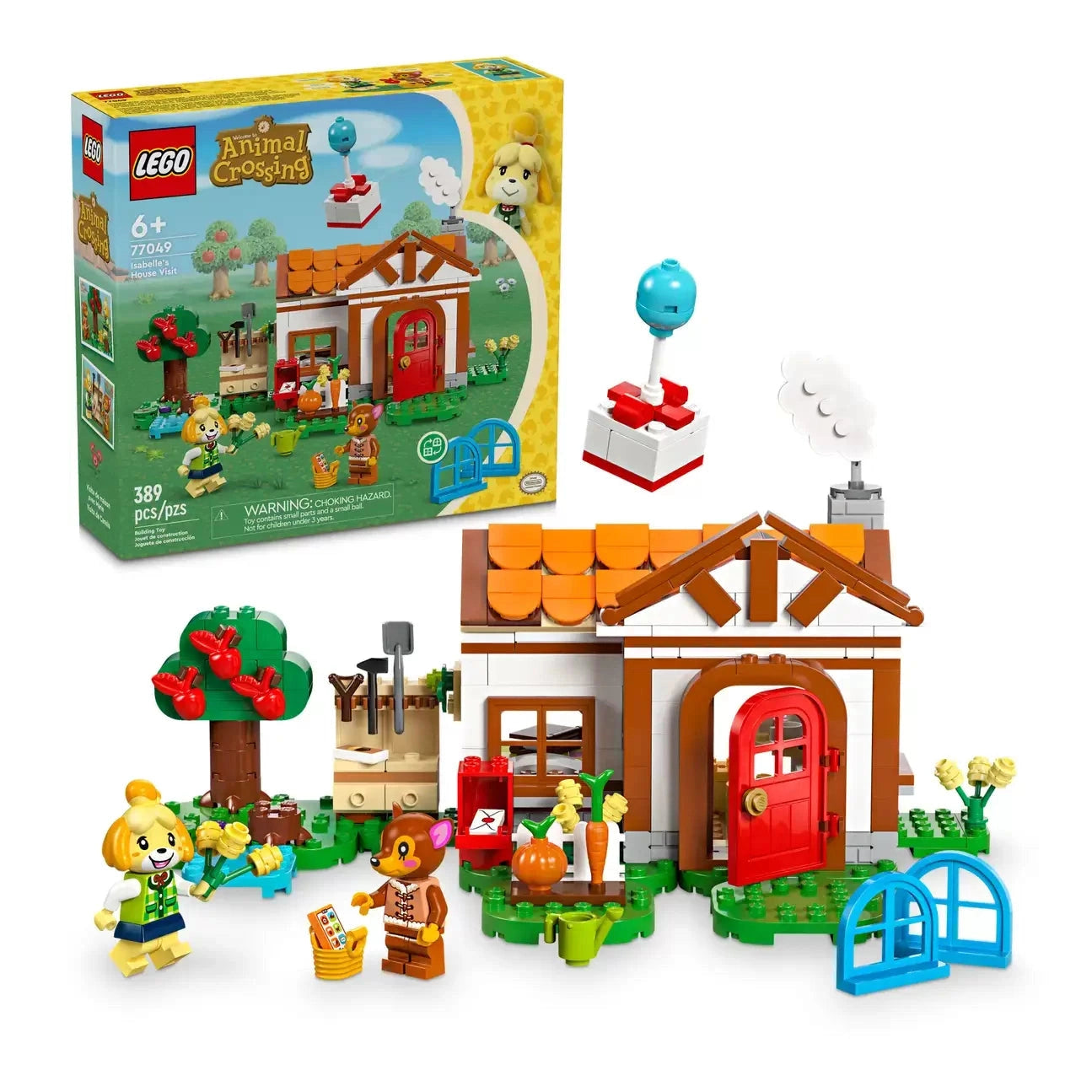 Isabelle's House Visit Animal Crossing LEGO 77049