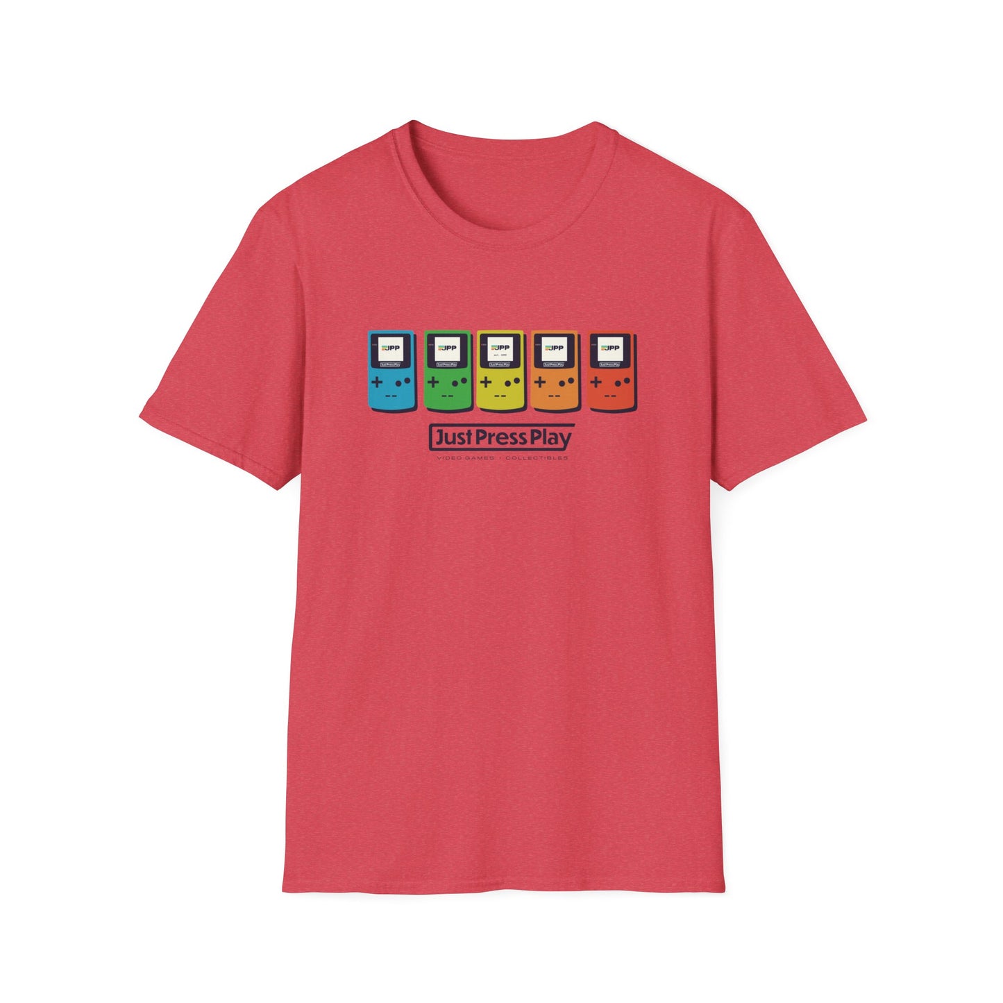 Just Press Play Unisex Softstyle T-Shirt - GBC