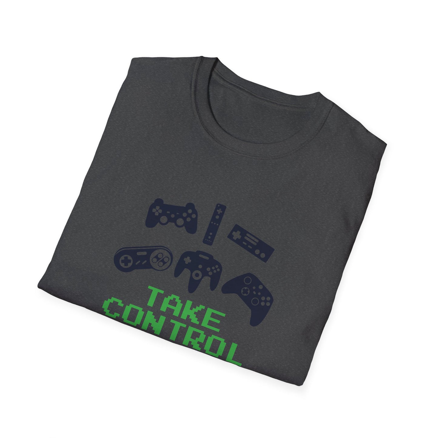Just Press Play Unisex Softstyle T-Shirt - Control