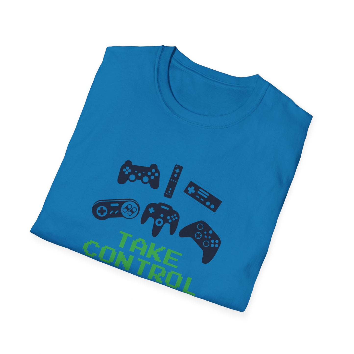Just Press Play Unisex Softstyle T-Shirt - Control