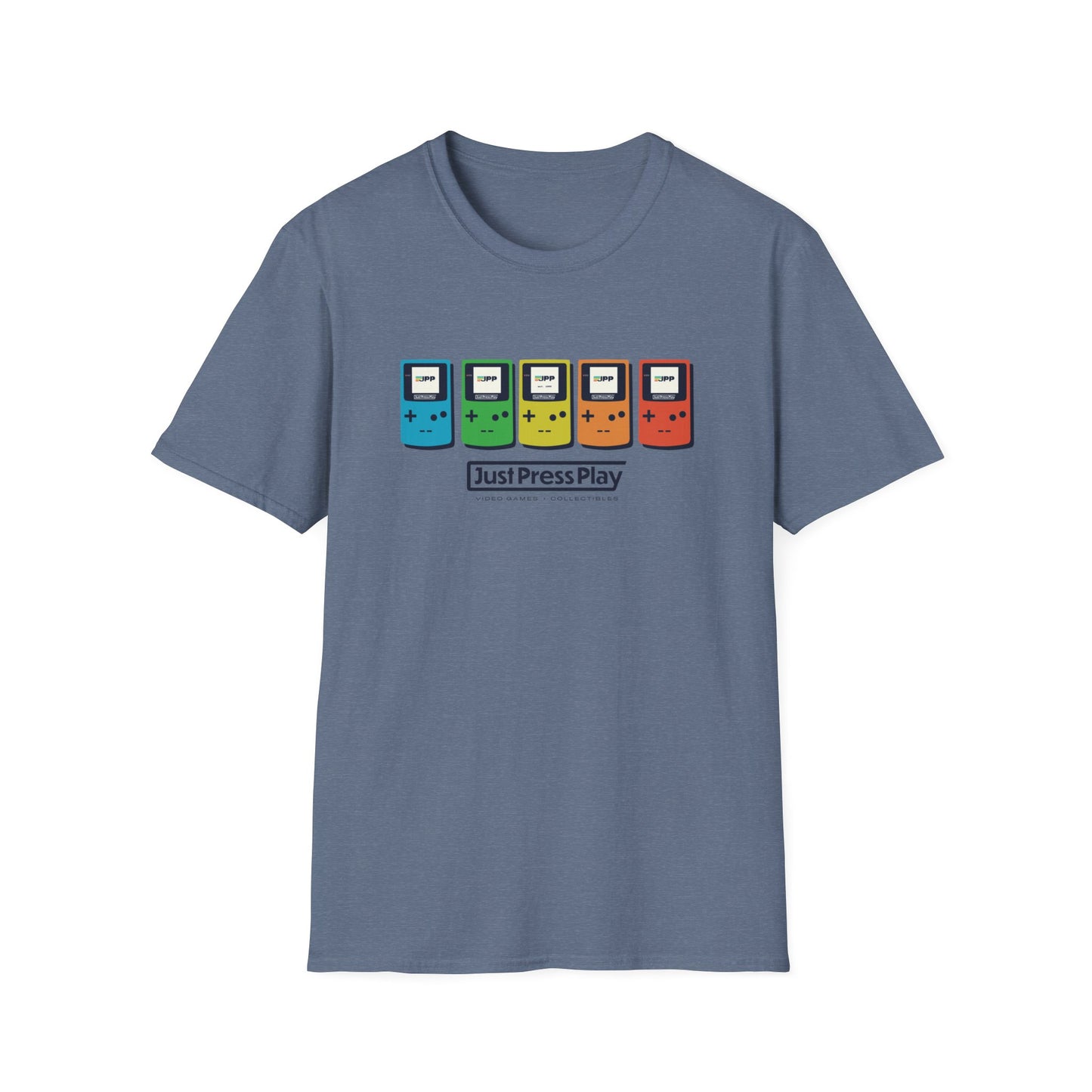 Just Press Play Unisex Softstyle T-Shirt - GBC