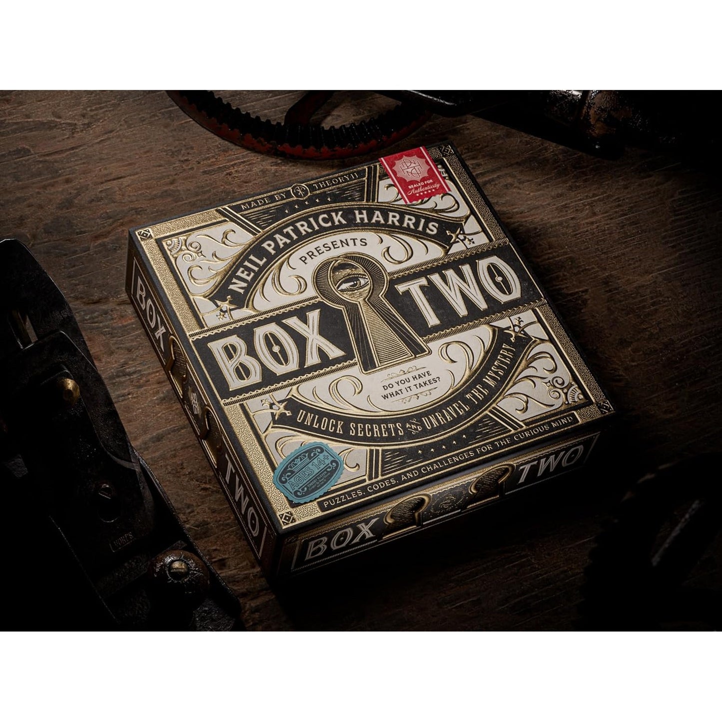 Box TWO by Neil Patrick Harris - Solo Interactive Board Game - theory11
