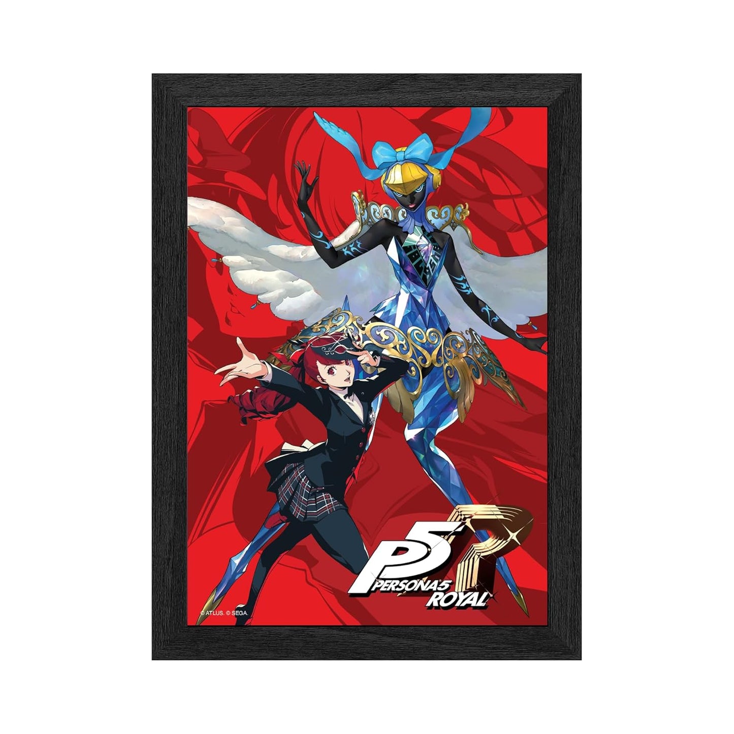 Persona 5 Royal Kasumi Yoshizawa Codename: Violet Framed Lenticular Poster - Level Up Labs - Pixel Frames PLAX