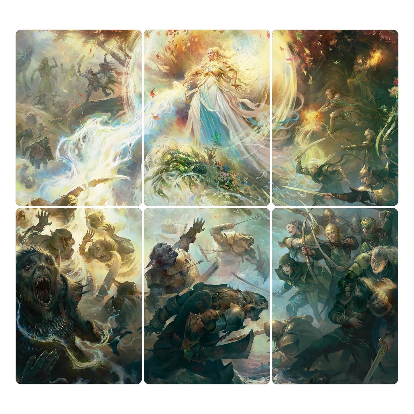 Magic: The Gathering The Lord of the Rings: Tales of Middle Earth - The Might of Galadriel Scene Box - Wizards of the Coast