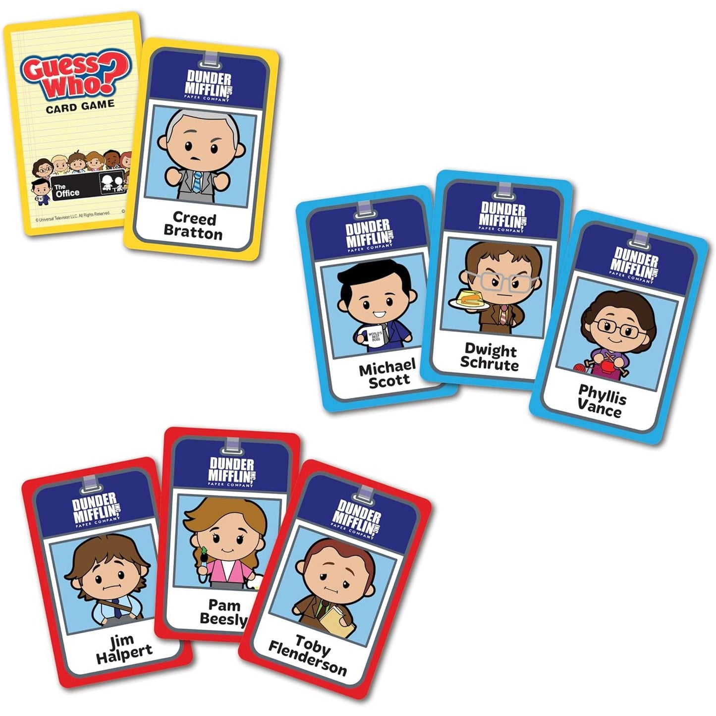 The Office Guess Who? Card Game - USAopoly