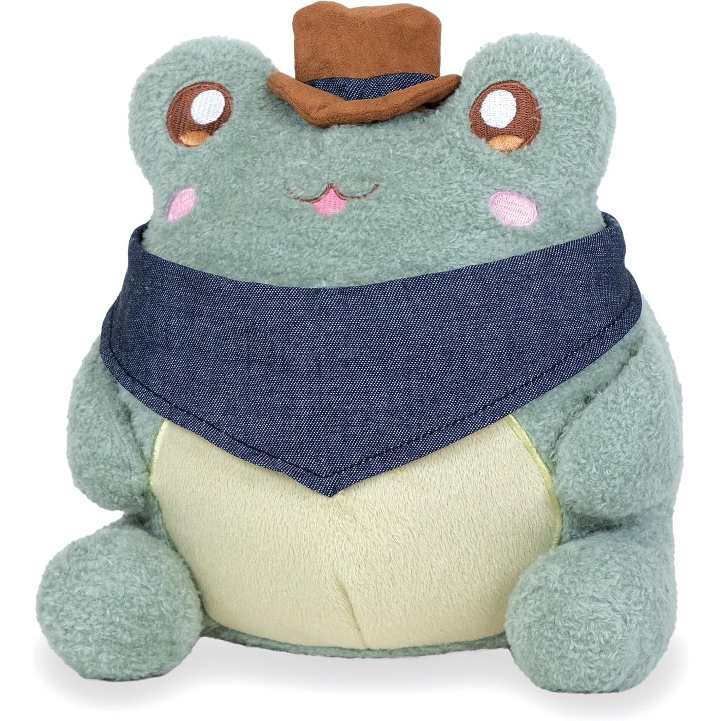 PlushGoals Cowboy Wawa Frog Plush - Cute Stuffed Animal - Cuddle Barn