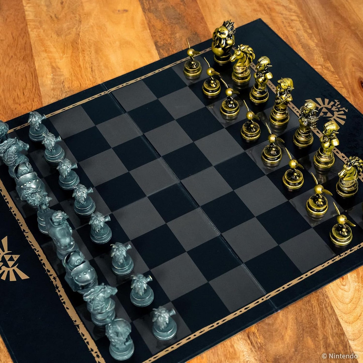 The Legend of Zelda Link vs. Ganondorf Chess Set - 32 Pieces, USAopoly - Officially Licensed by Nintendo