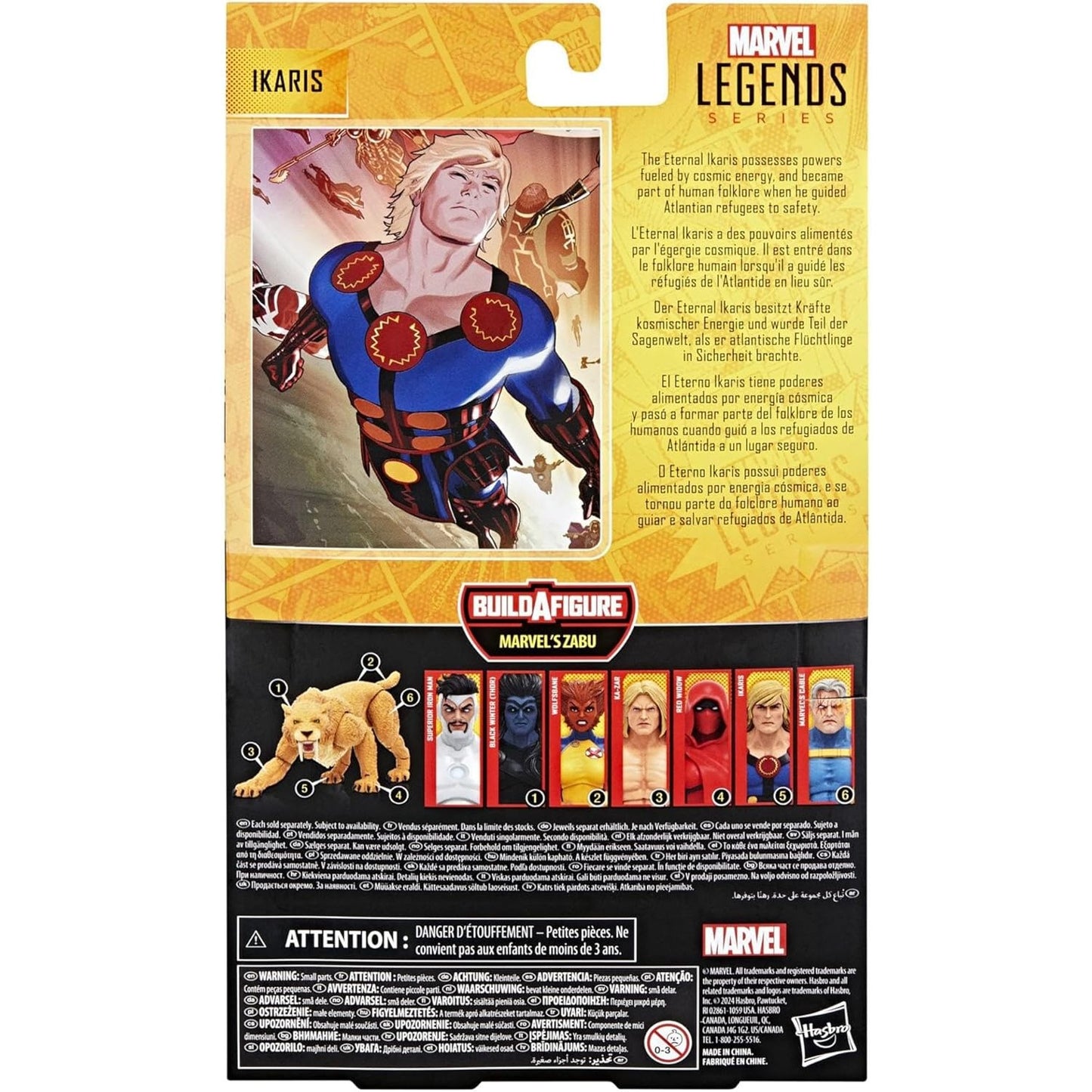 The Eternals Ikaris Action Figure Zabu BAF - Hasbro - Marvel Legends