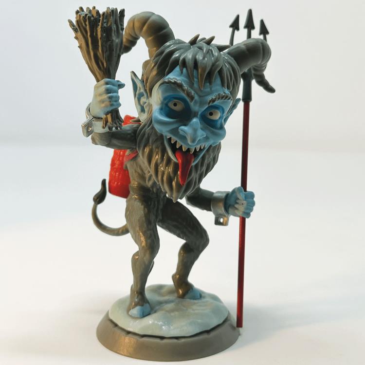 Ghoulsville Ghoul Gang Krampus Alpine Winds Blue Figure - Retro-A-Go-Go - Tiny Terror