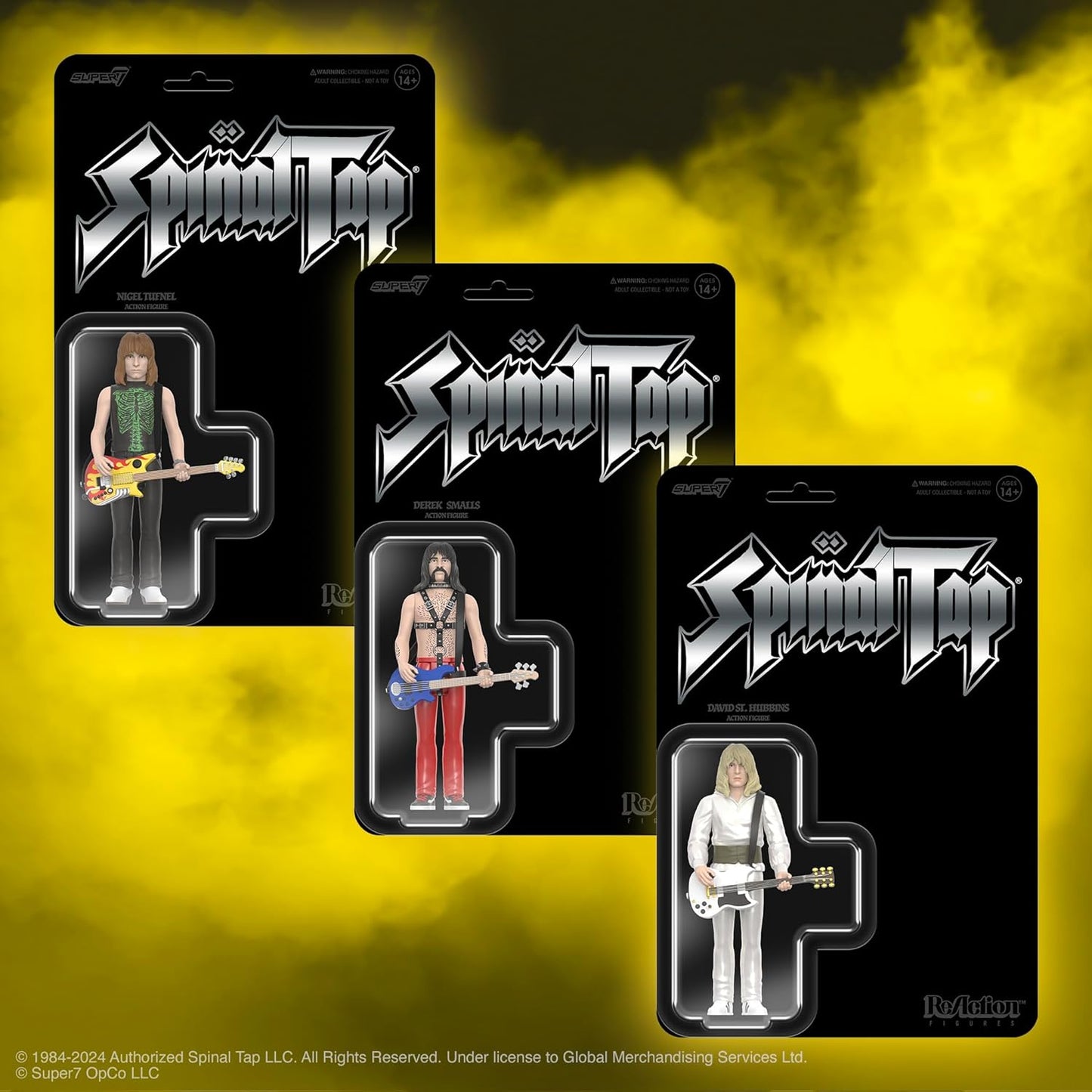 Spinal Tap Derek Smalls Action Figure - Super7 - ReAction