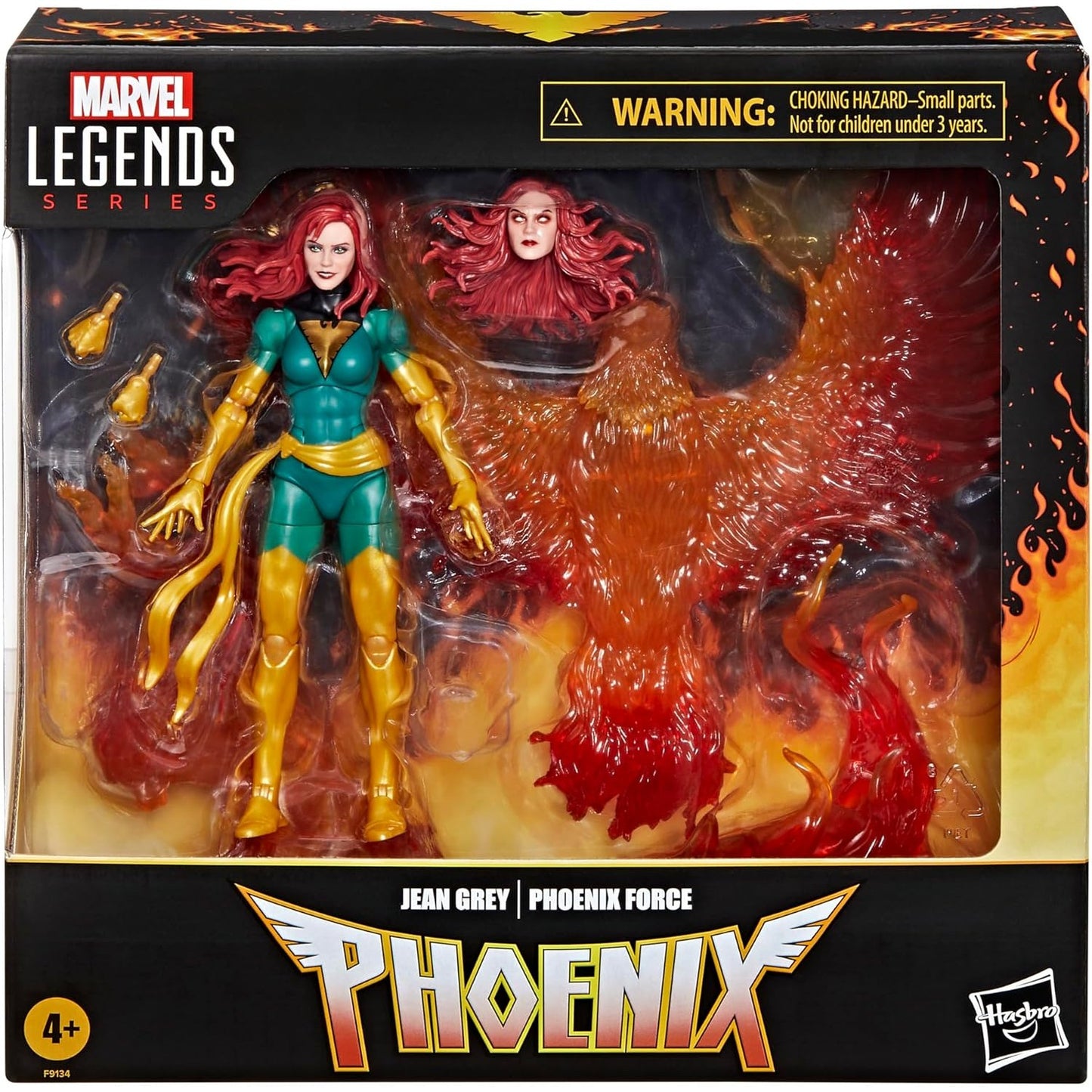 X-Men Jean Grey & Phoenix Force Deluxe Action Figure - Hasbro - Marvel Legends