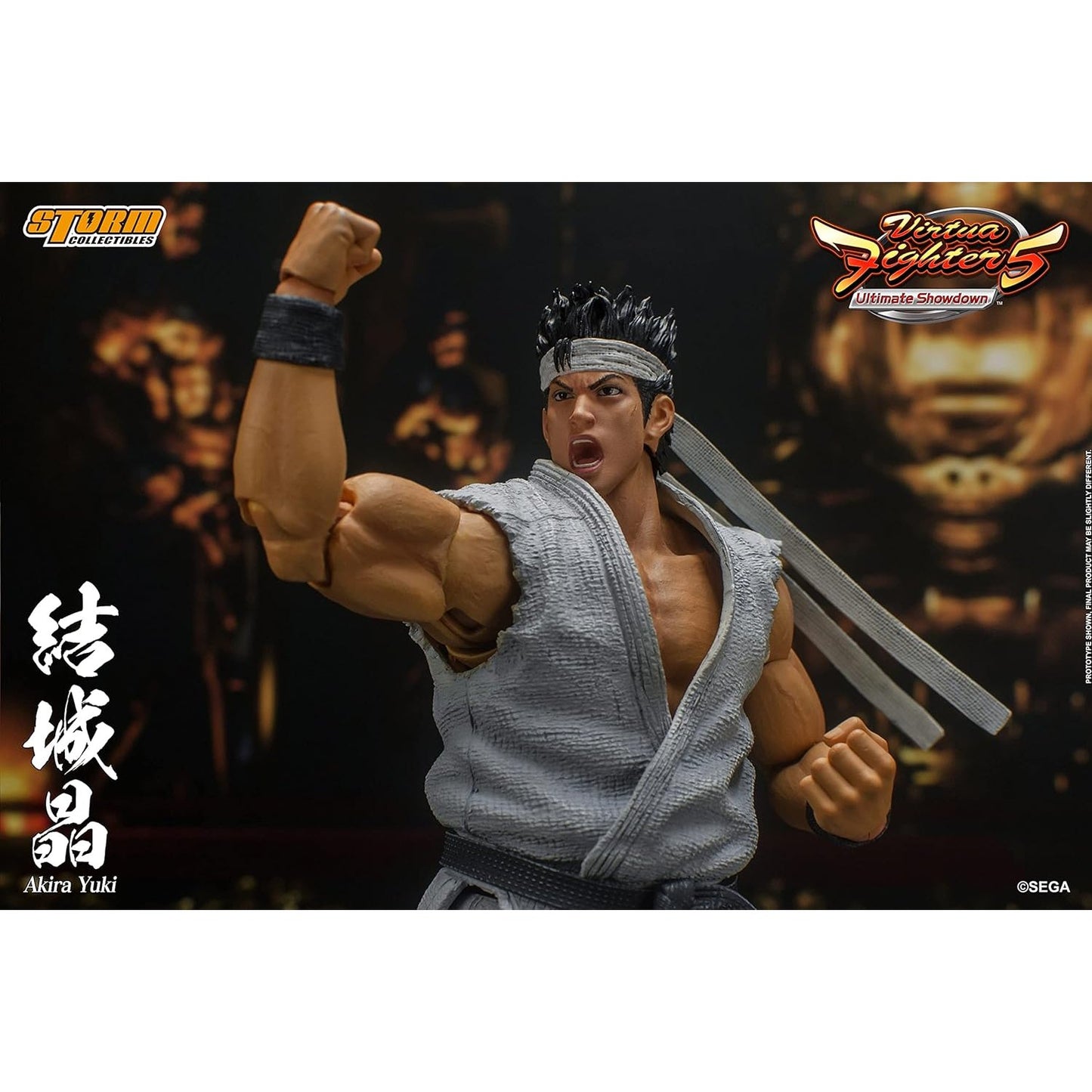 Virtua Fighter 5: Ultimate Showdown Akira Yuki 1/12 Scale Action Figure - Storm Collectibles