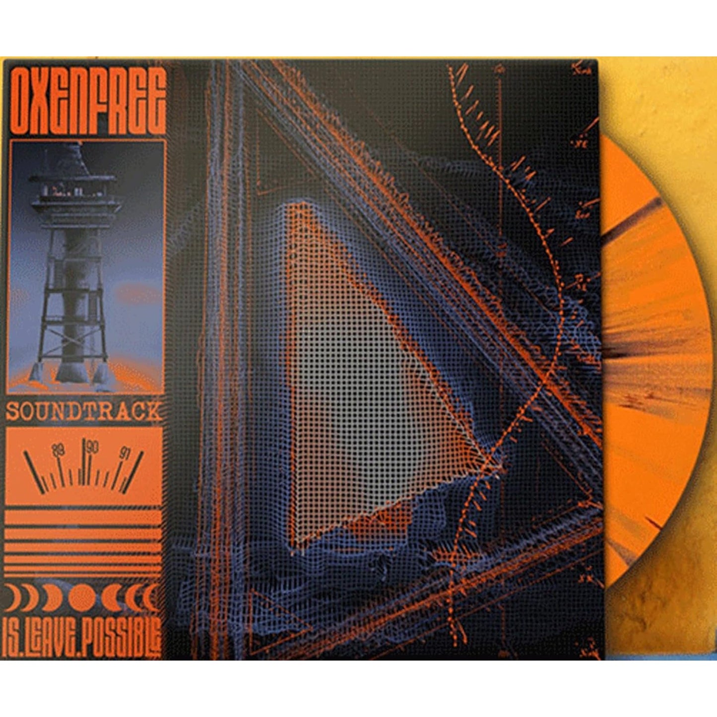 Oxenfree Soundtrack Orange Splatter 2 LP Vinyl
