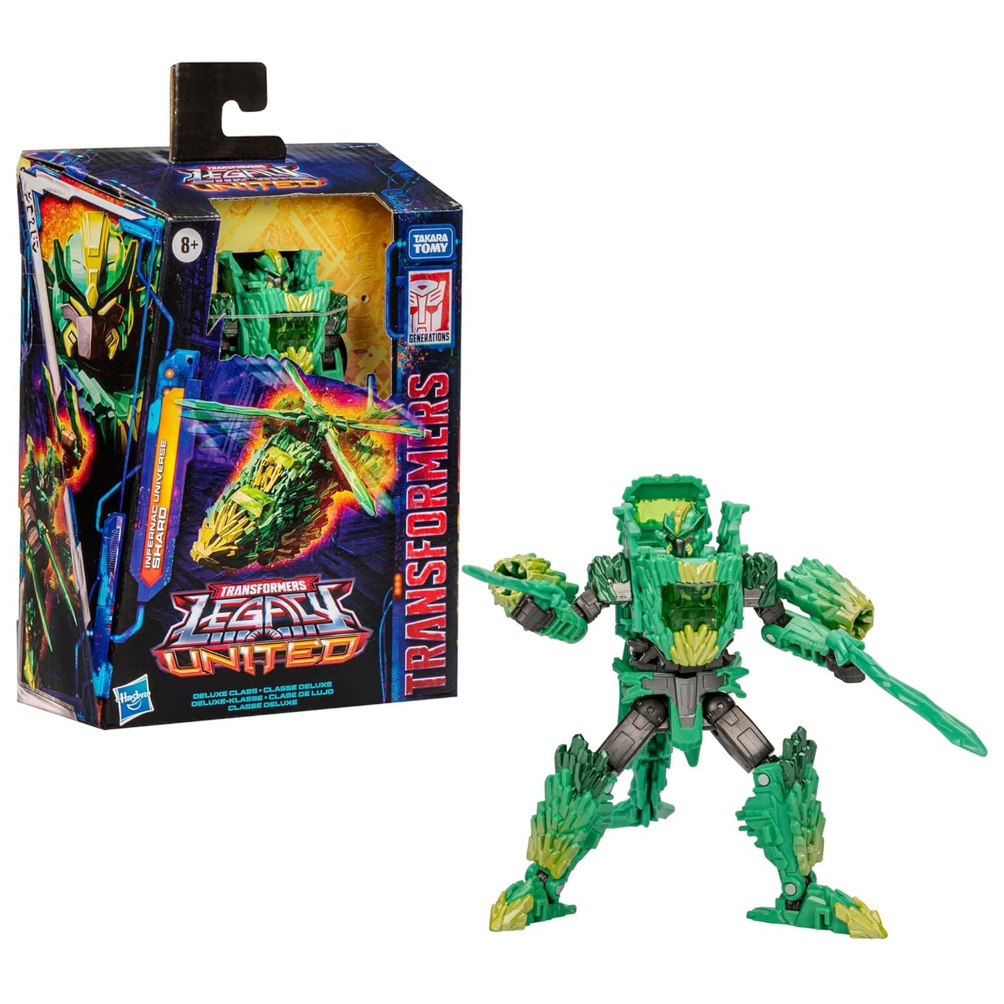 Transformers: Legacy United Deluxe Infernac Universe Shard Action Figure - Hasbro, Takara Tomy