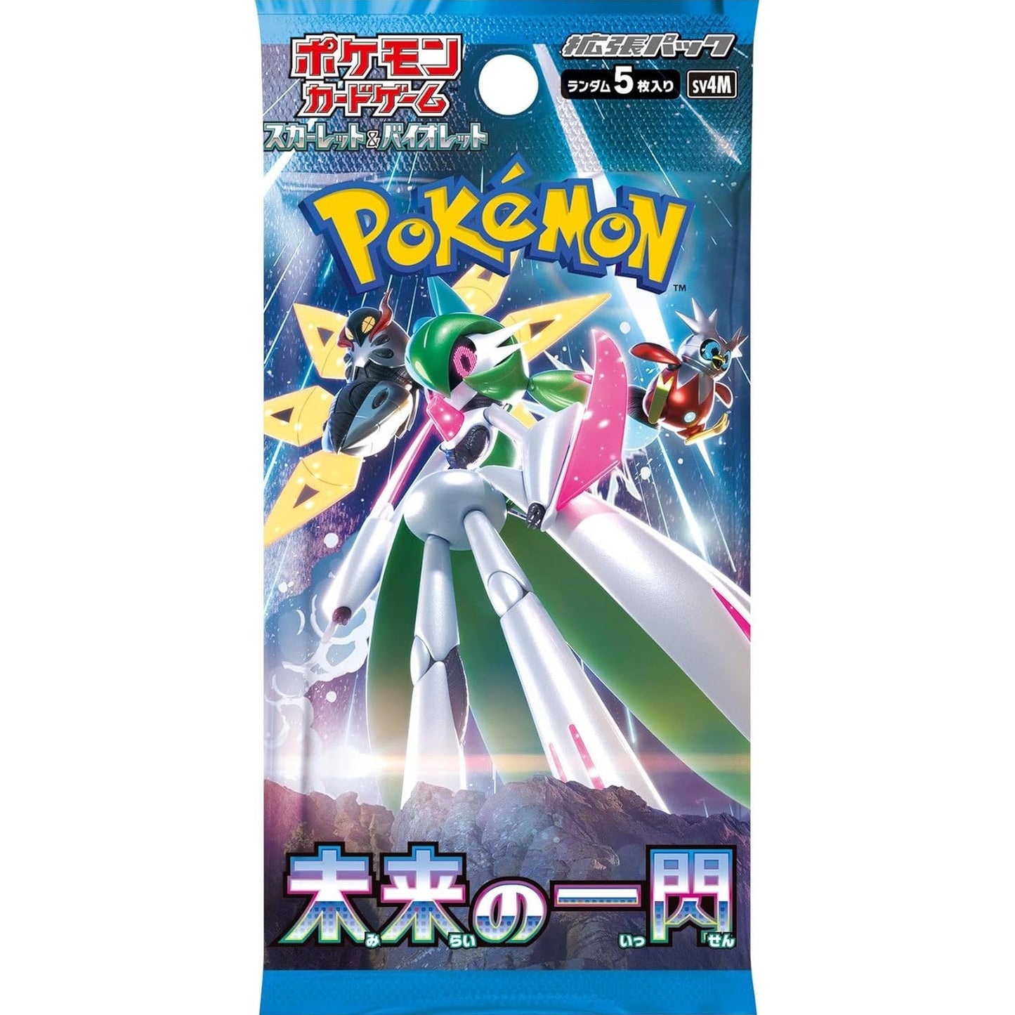 Pokemon TCG Scarlet & Violet Future Flash Booster Pack SV4M - 5 Cards, Japanese