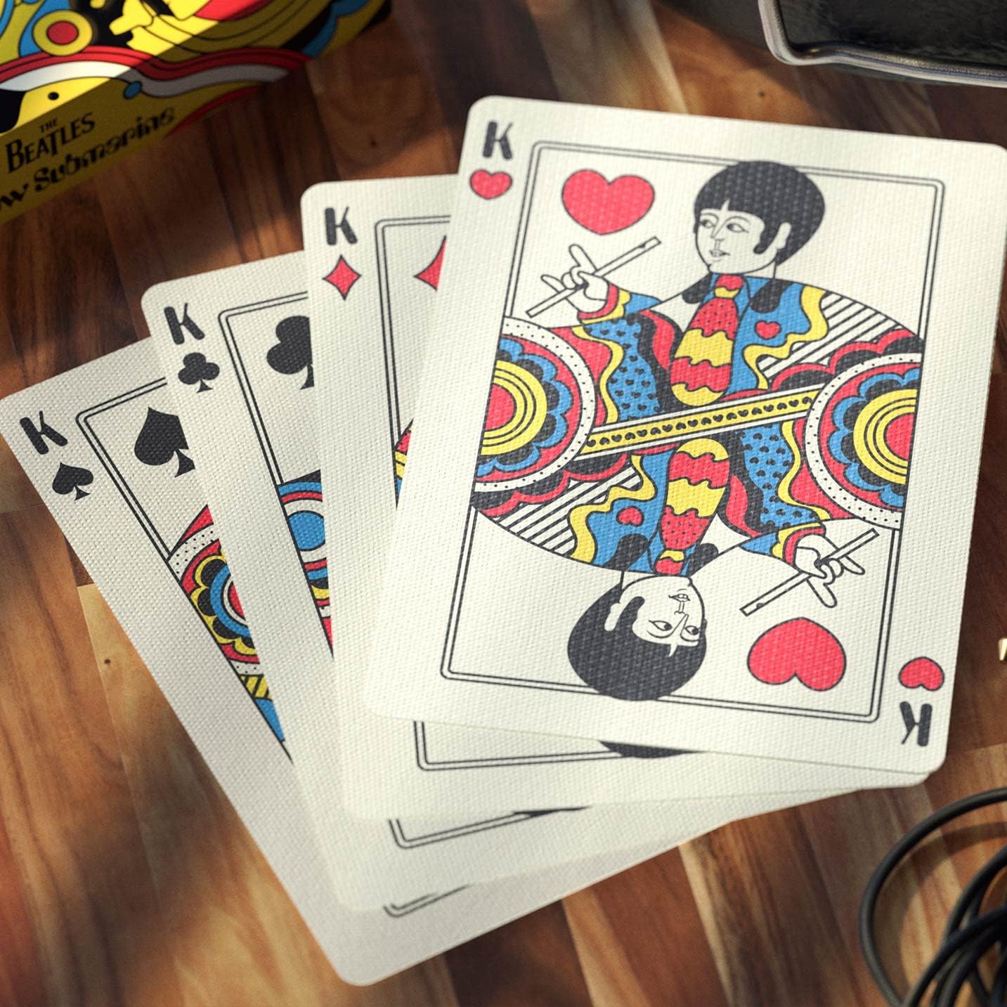 The Beatles Yellow Submarine Premium Playing Cards - theory11