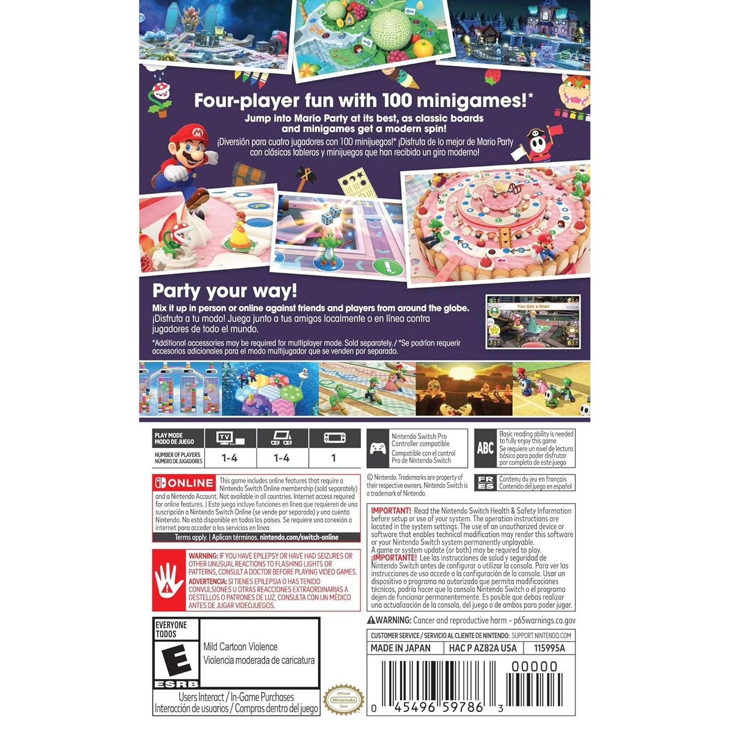 Mario Party Superstars - Nintendo Switch