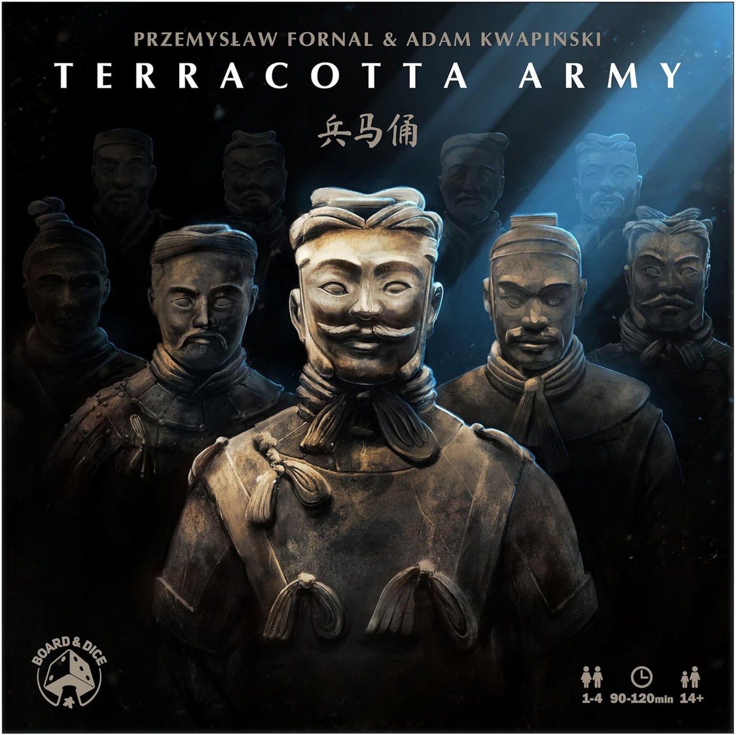 Terracotta Army Ancient China Empire Strategy Game - Board & Dice