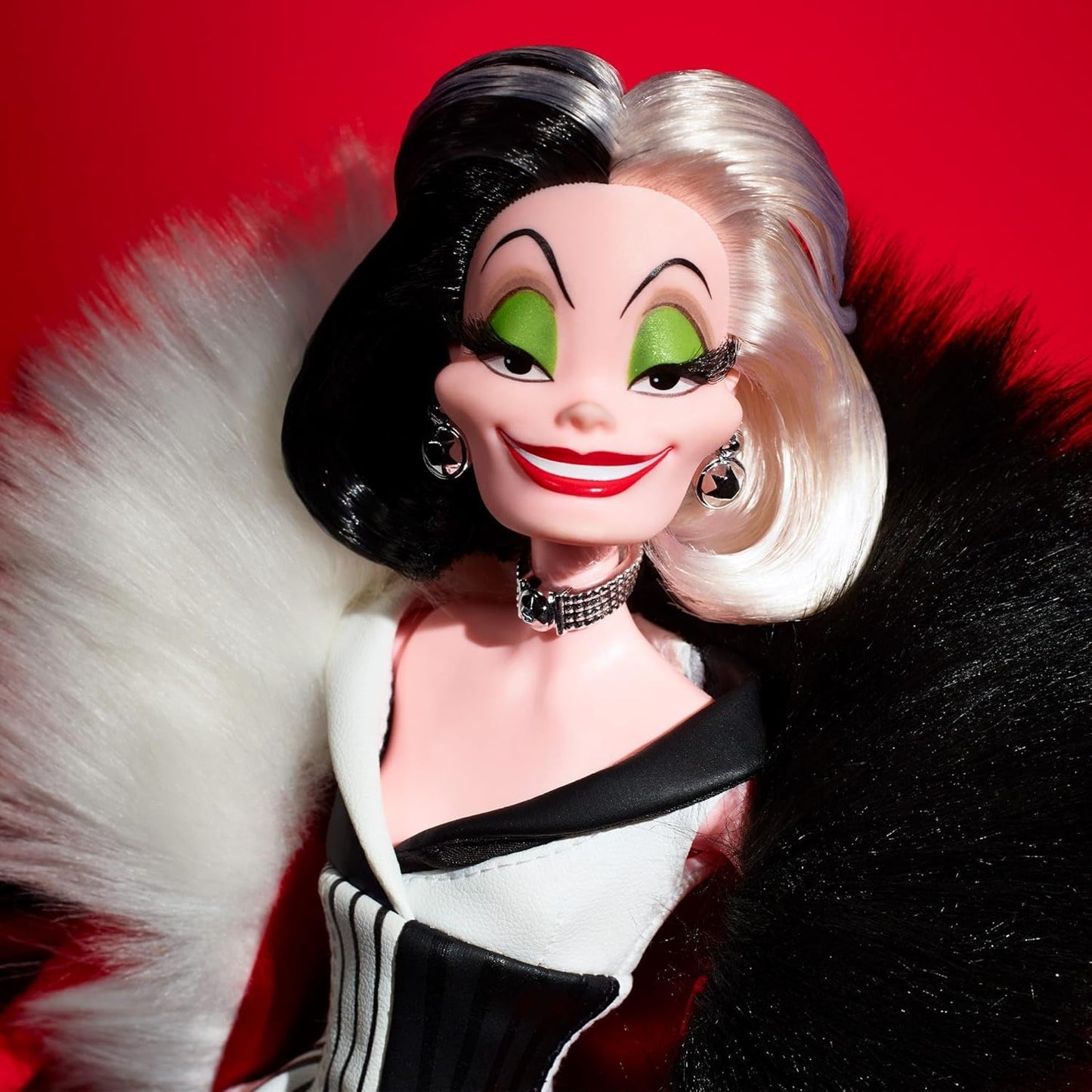 One Hundred and One Dalmatians Cruella De Vil Doll - Mattel Creations - Disney Darkness Descends Series