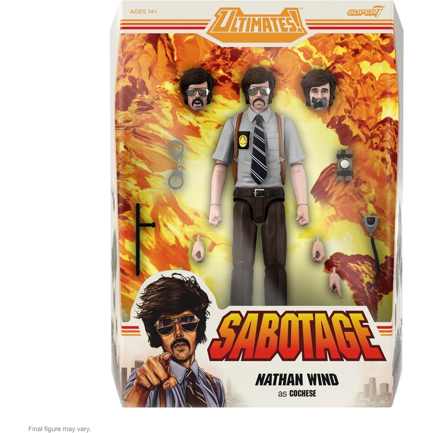 Beastie Boys ULTIMATES! Nathan Wind Sabotage Action Figure - Super7 - ULTIMATES!