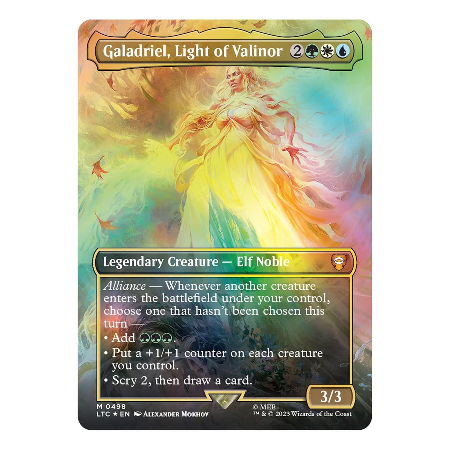 Magic: The Gathering The Lord of the Rings: Tales of Middle Earth - The Might of Galadriel Scene Box - Wizards of the Coast