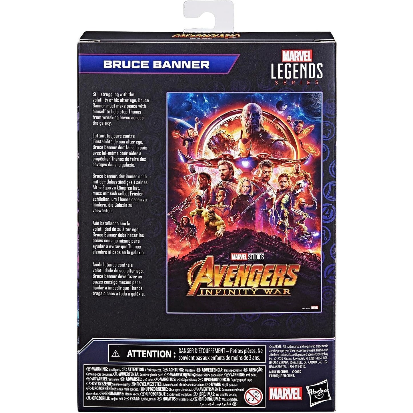 Marvel Bruce Banner Legends Series Infinity Figure