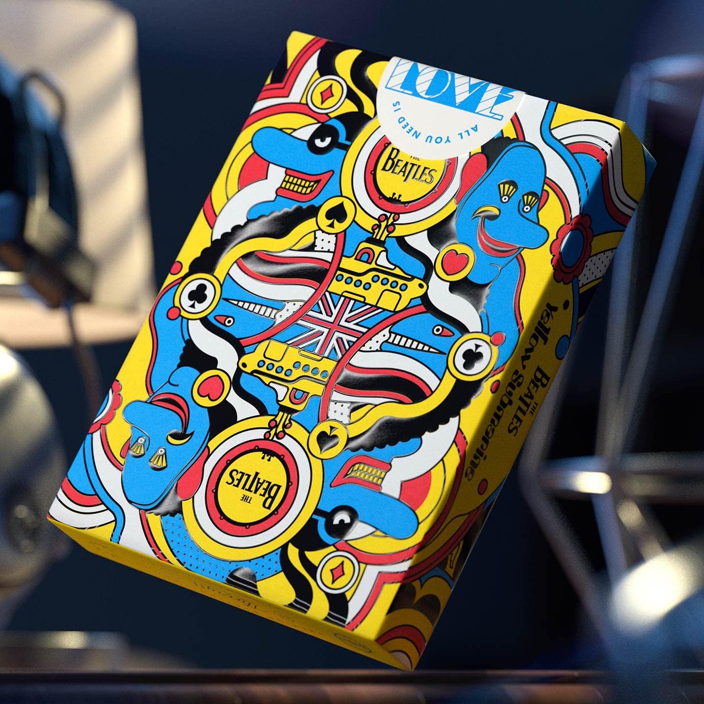 The Beatles Yellow Submarine Premium Playing Cards - theory11