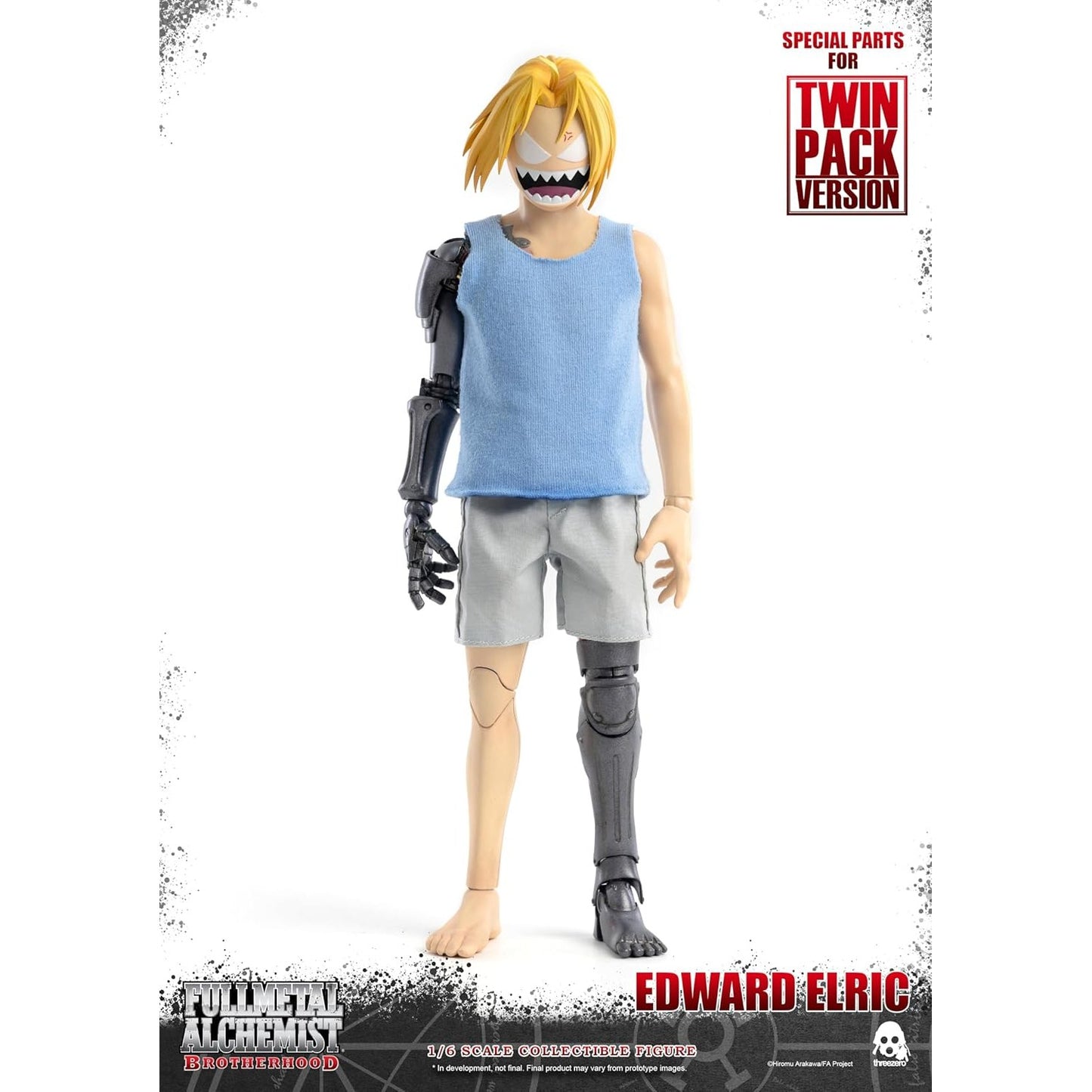 Fullmetal Alchemist: Brotherhood Edward & Alphonse Elric 1/6 Scale Figure 2-Pack - Threezero - FigZero