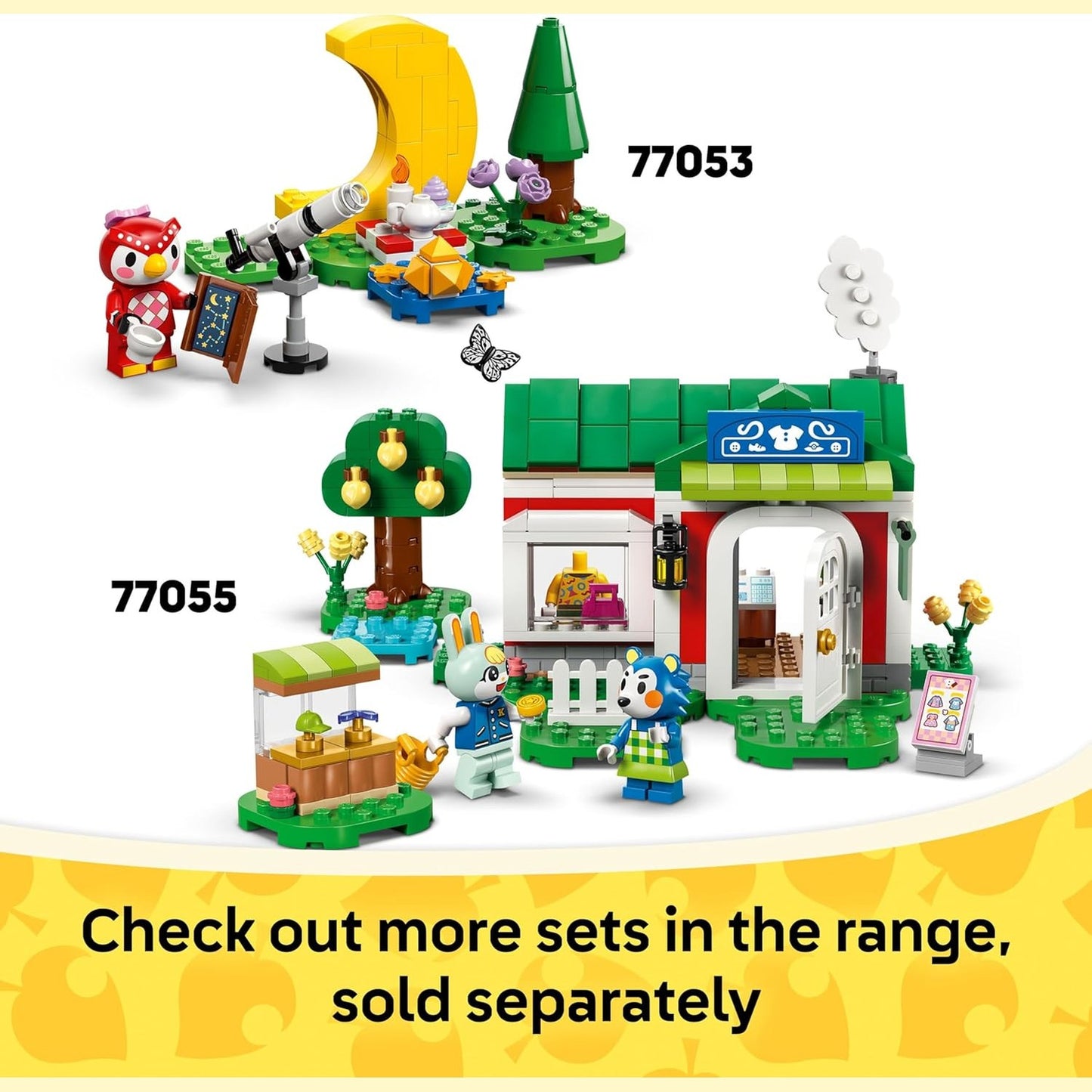 LEGO Animal Crossing Leif's Caravan & Garden Shop Building Toy - LEGO #77054