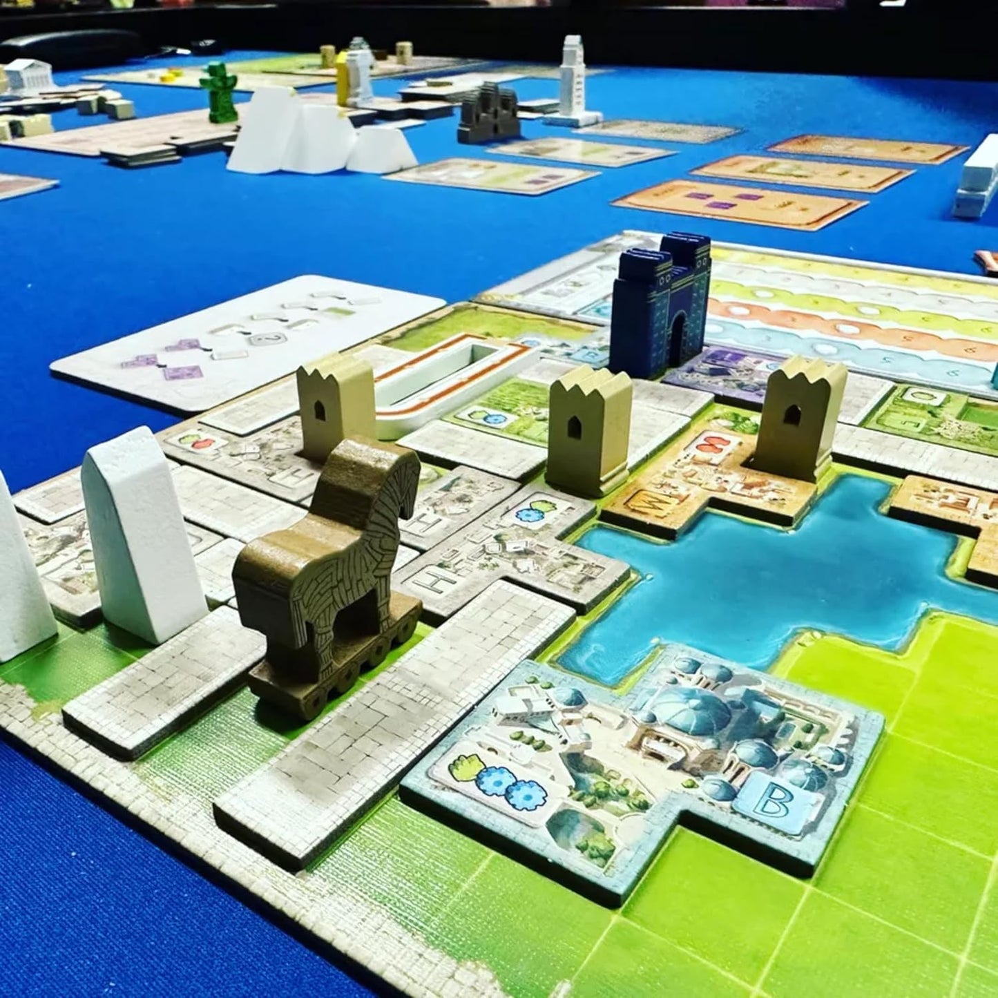 World Wonders Landmark Building Strategy Board Game - Arcane Wonders