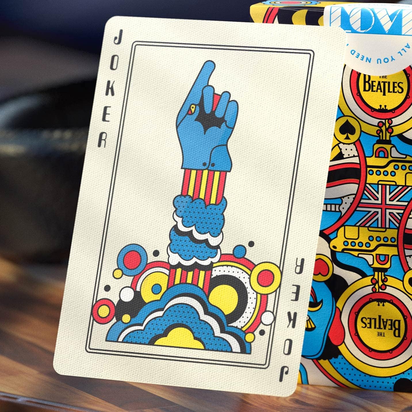 The Beatles Yellow Submarine Premium Playing Cards - theory11