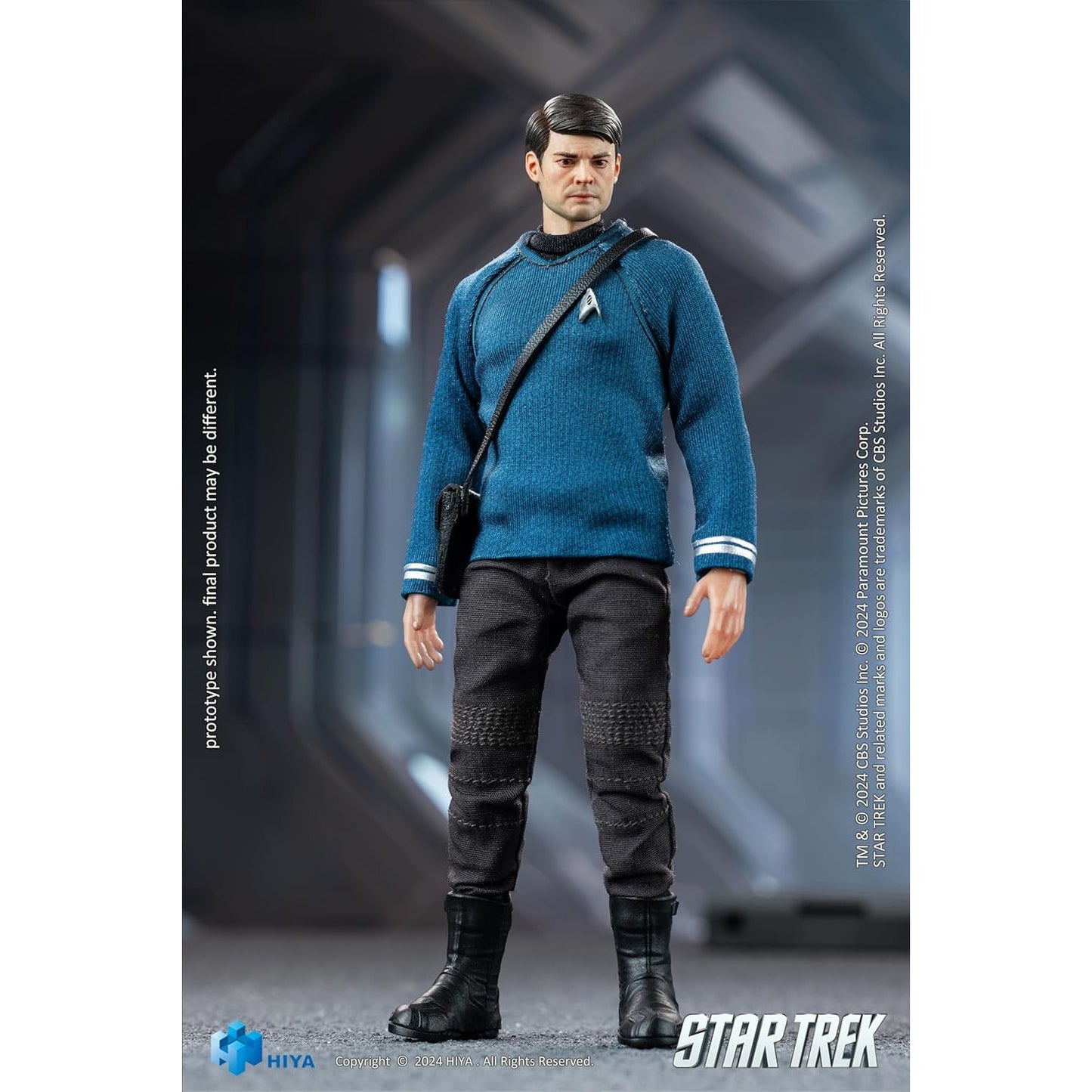 Star Trek 2009 Film Dr. Leonard "Bones" McCoy 1:12 Scale Action Figure - Hiya Toys Exquisite Super Series - PX Previews Exclusive!