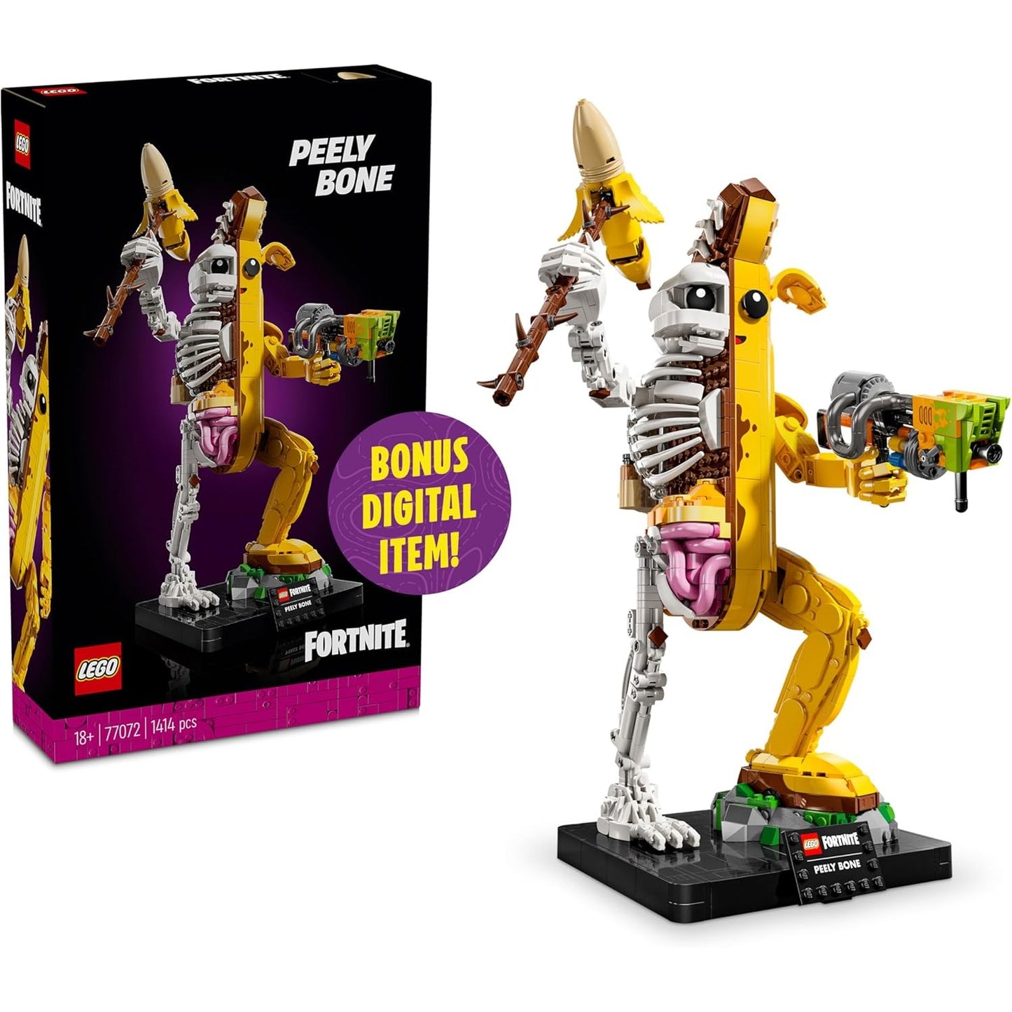 Fortnite Peely Bone Figure Building Kit - LEGO #77072