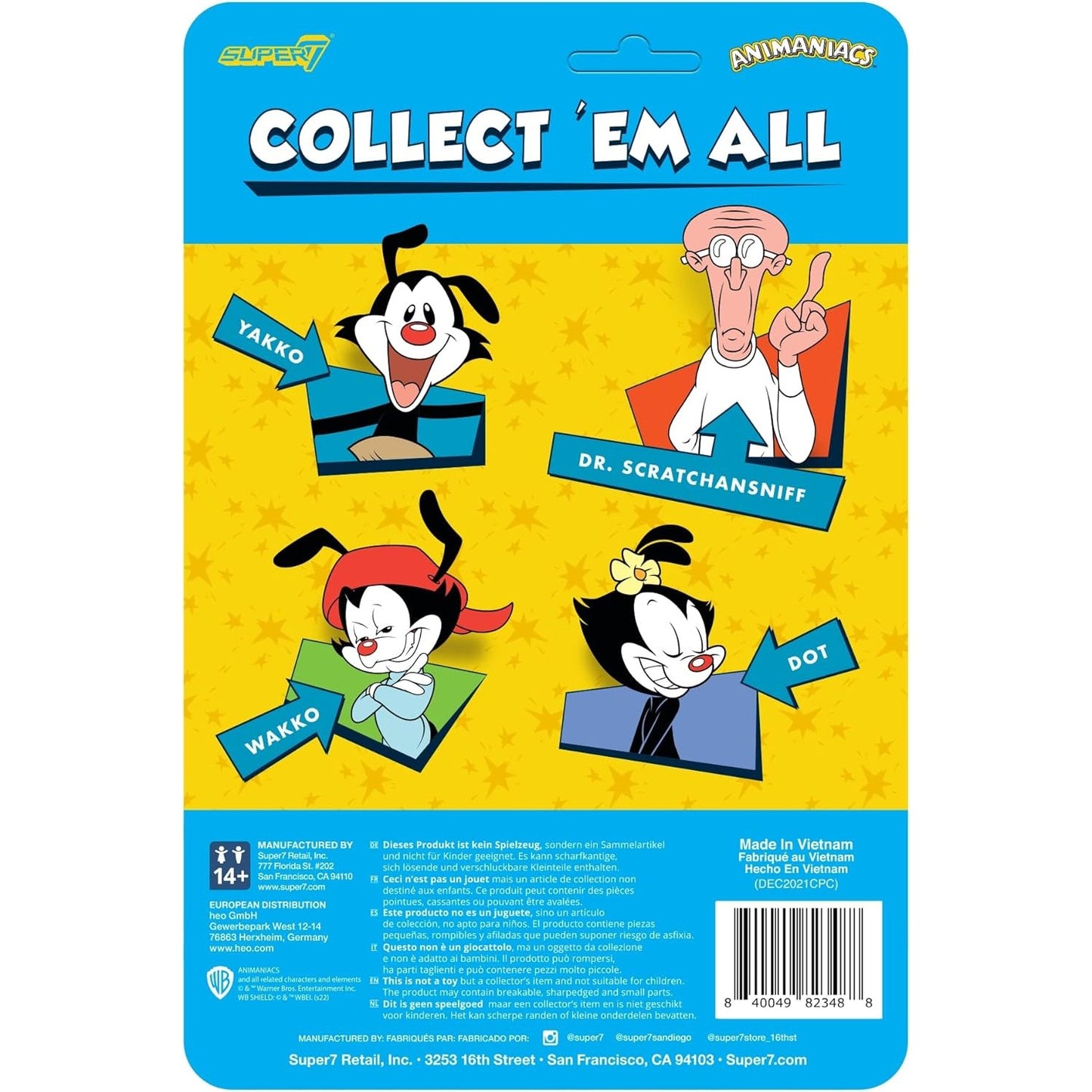 Animaniacs Dot Action Figure - Super7 - ReAction Wave 1