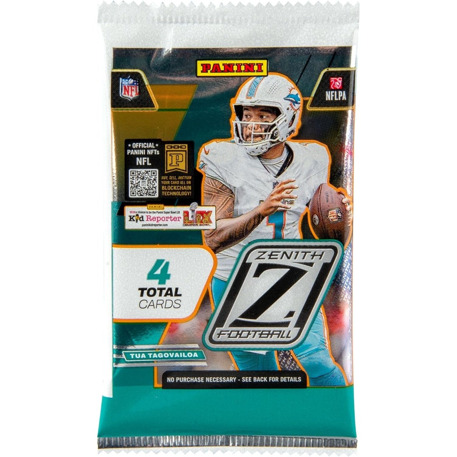 2024 Zenith NFL Football Blaster Box - 6 Packs, 24 Trading Cards - Panini