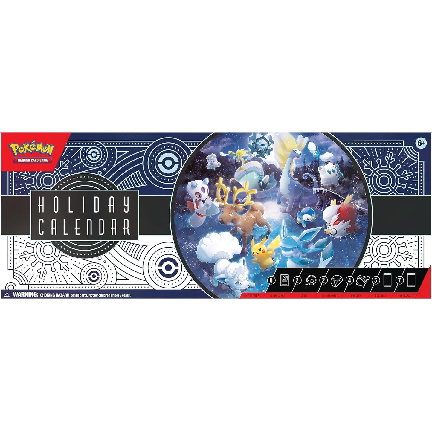 Pokemon TCG 2023 Holiday Calendar - with Foil Cards, Booster Packs & More!